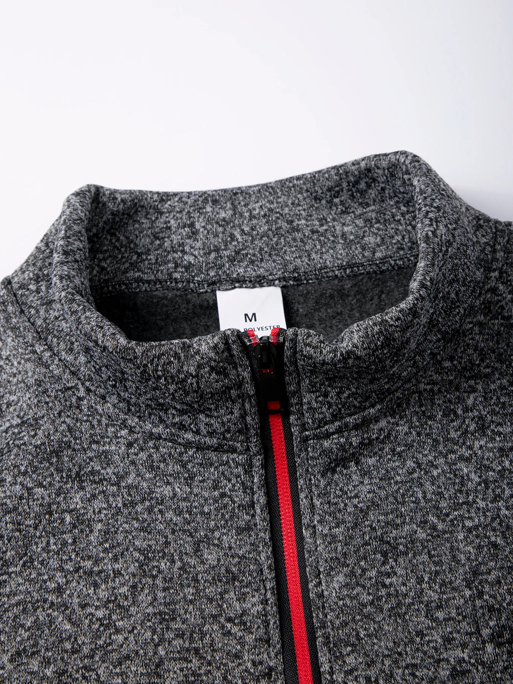 Men's Half-Zip Turtleneck Sweatshirt