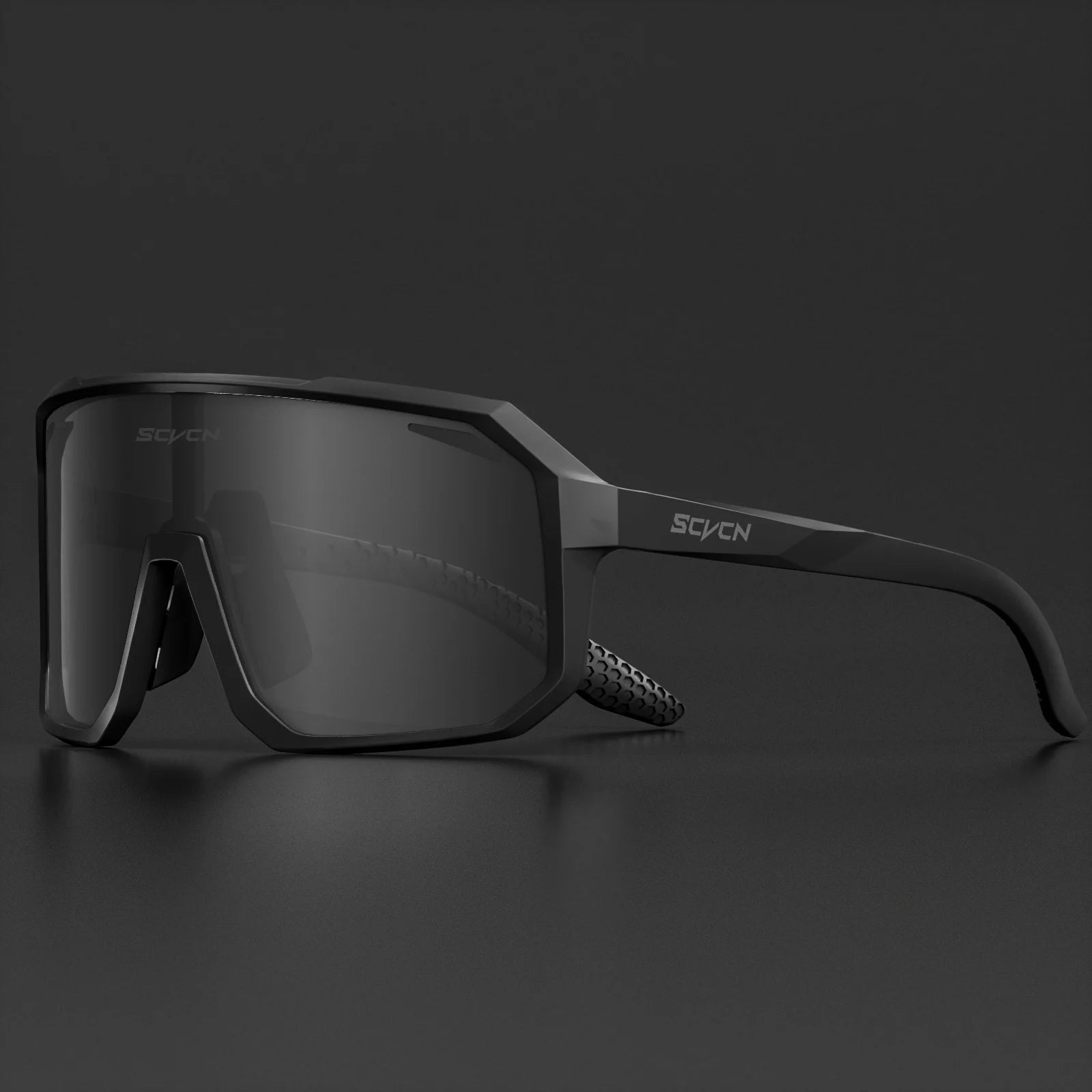 Photochromic Cycling Sunglasses — UV400 Protection, TR-90 Frame, Unisex Sports Eyewear