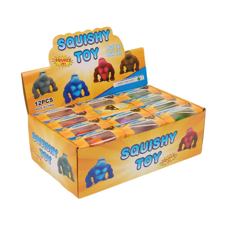 Stretchy Gorilla Monkey Fidget Toy – Squishy Stress & Anxiety Relief