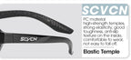 Photochromic Cycling Sunglasses — UV400 Protection, TR-90 Frame, Unisex Sports Eyewear