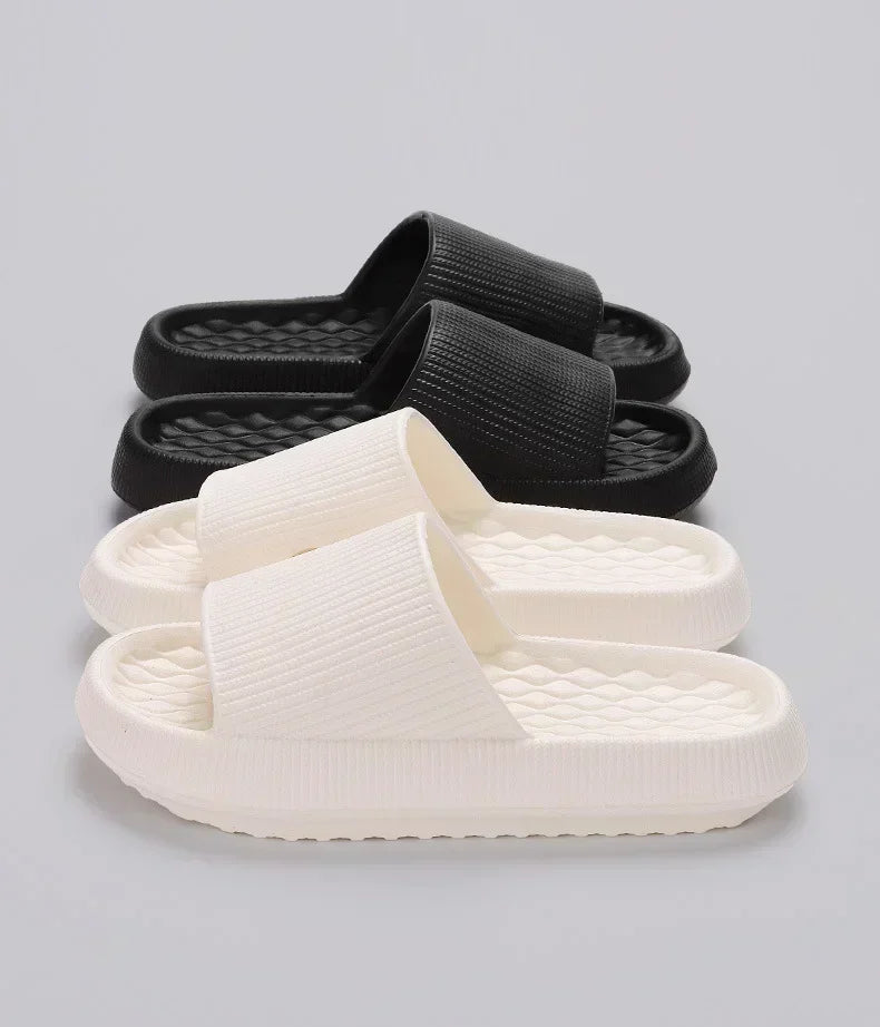 Women's Pillow Cloud Platform Slides — Thick Sole EVA Sandals