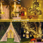 LED Solar String Fairy Lights Outdoor