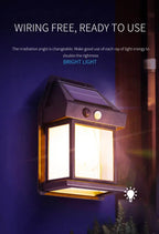 Solar Outdoor Waterproof LED Wall Light