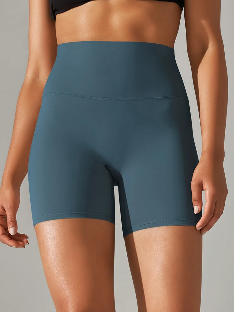 Women's High-Waist Yoga Shorts | Squat-Proof & Quick-Dry