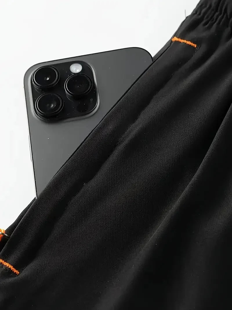Men's Elastic Waist Sports Shorts