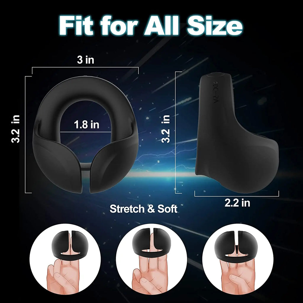 Vibrating Cock Ring Cockring Sex Toys for Men Couple Delay Ejaculation Chastity Testicles Massager Penis Vibrators for Adults 18