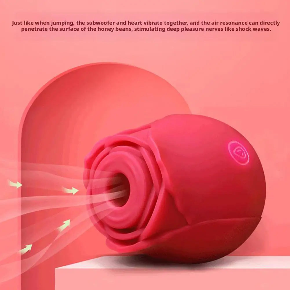 Sucking Vibrator Rose Sex Toy