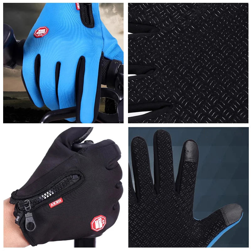 Windproof Touchscreen Winter Gloves