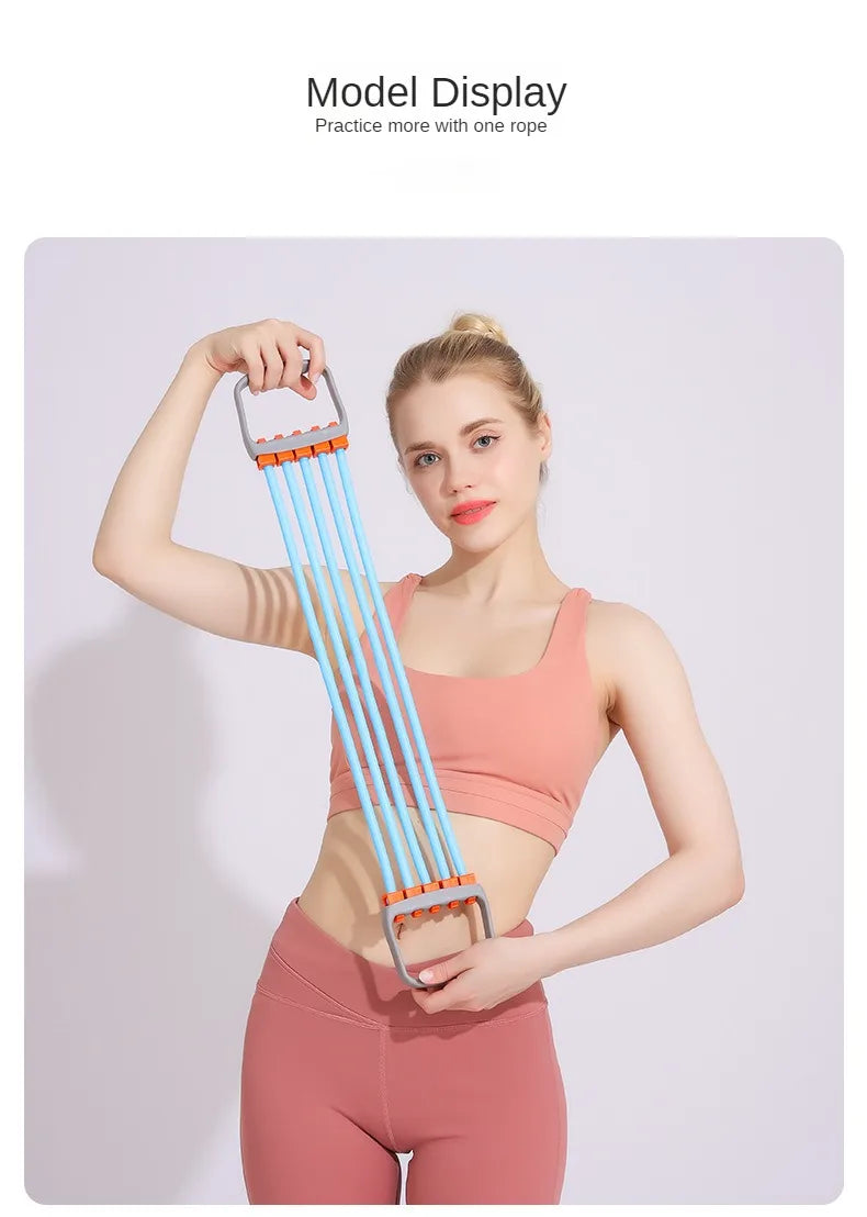 Adjustable Resistance Bands with Grips