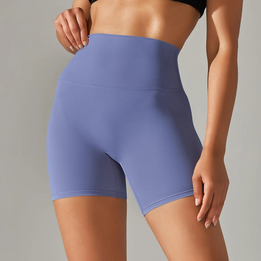 Women's High-Waist Yoga Shorts | Squat-Proof & Quick-Dry