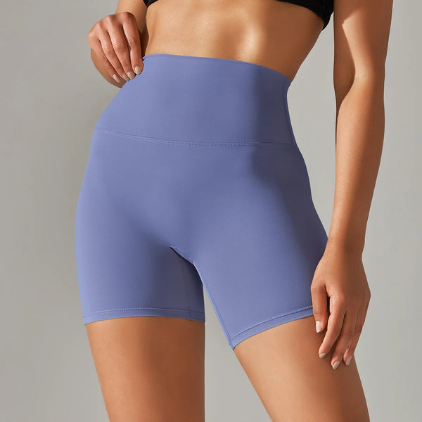 Women's High-Waist Yoga Shorts | Squat-Proof & Quick-Dry