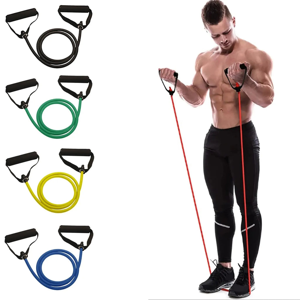 Resistance Bands with Handles – Home & Gym Strength Training Set