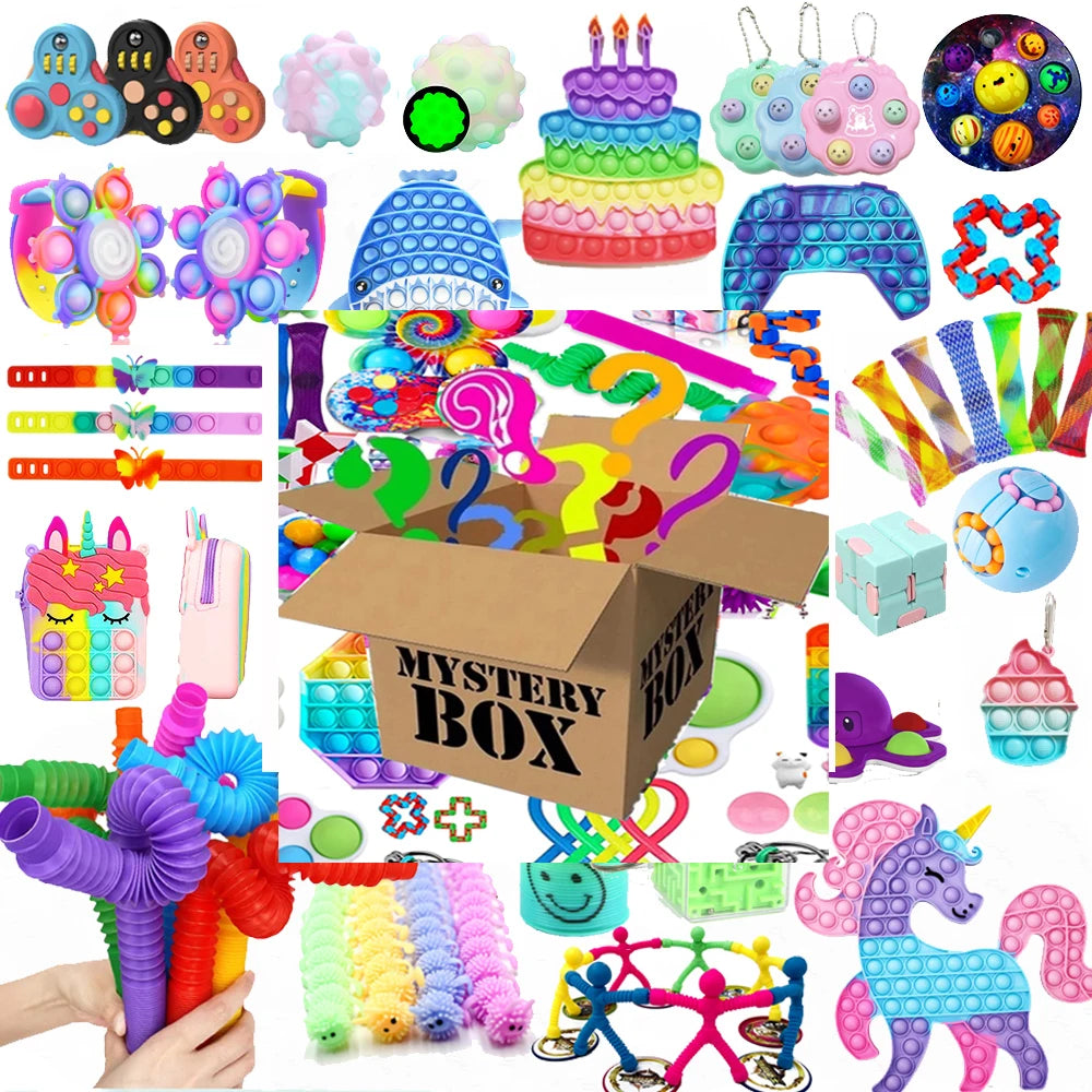Mystery Fidget Toy Bag for Kids – Sensory & ADHD Set