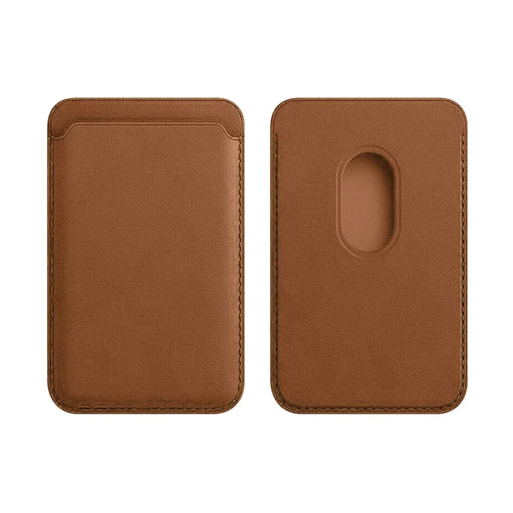 Magsafe Magnetic Leather Wallet Case For iPhone