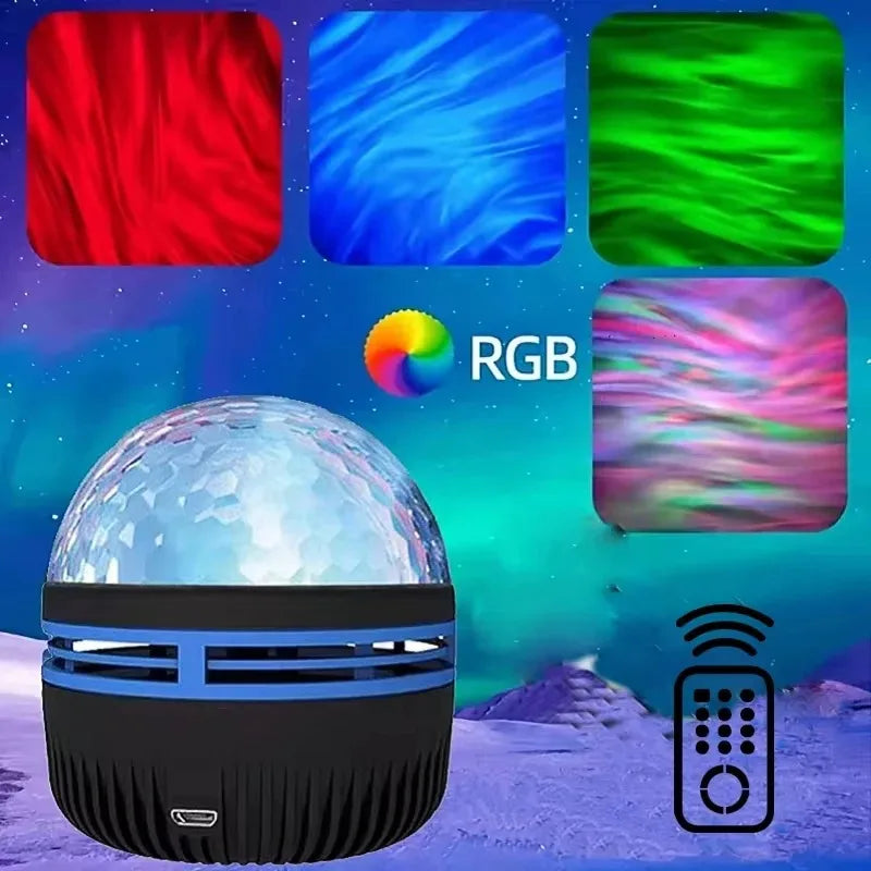 LED Northern Lights Projection
