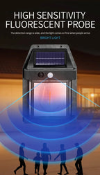 Solar Outdoor Waterproof LED Wall Light