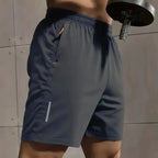 Men's Elastic Waist Sports Shorts