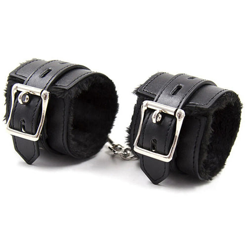 BDSM Bondage Set — Handcuffs & Ankle Cuffs