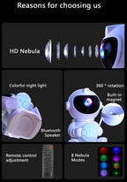 Astronaut Star Projector with Bluetooth Speaker