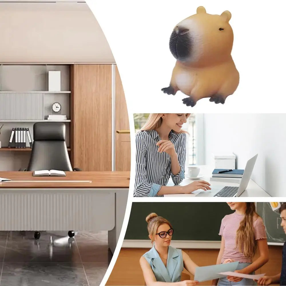 Capybara Squeeze Toy – Cute Stress Relief Fidget Sensory Toy
