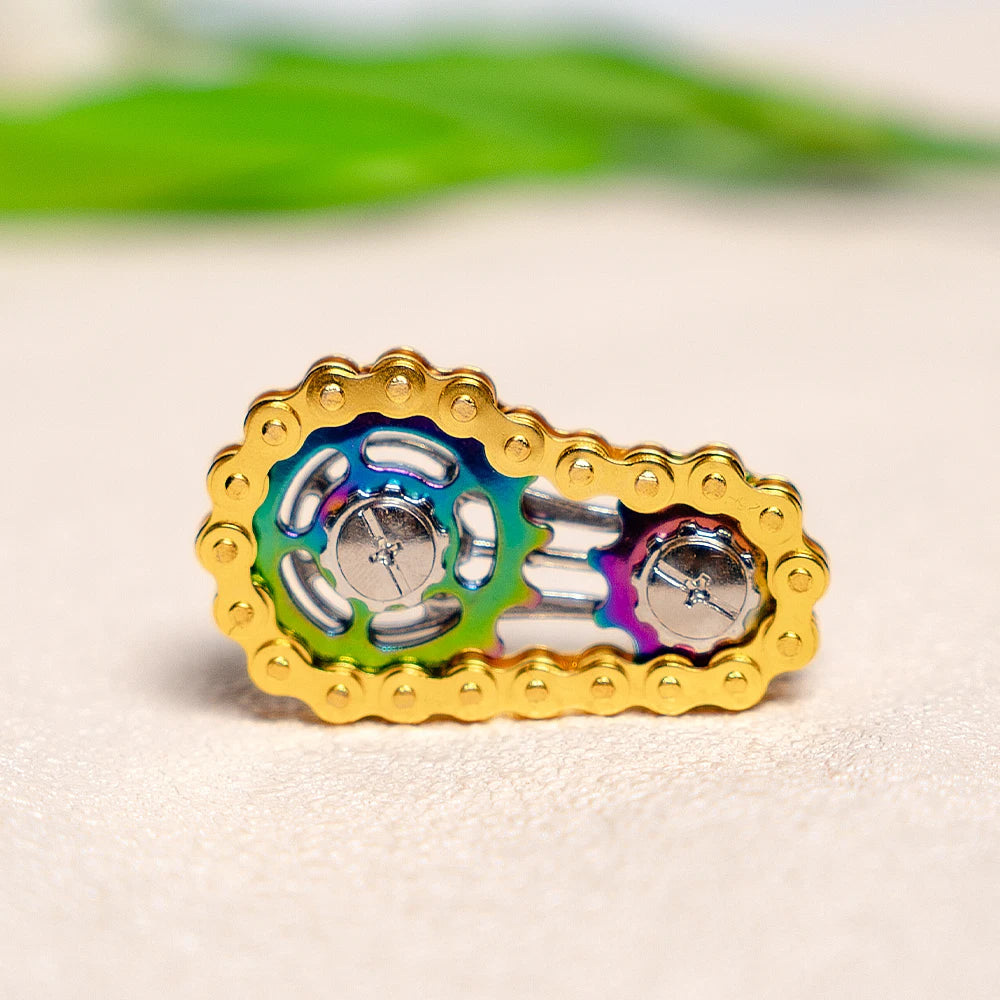 Bicycle Chain Finger Spinner