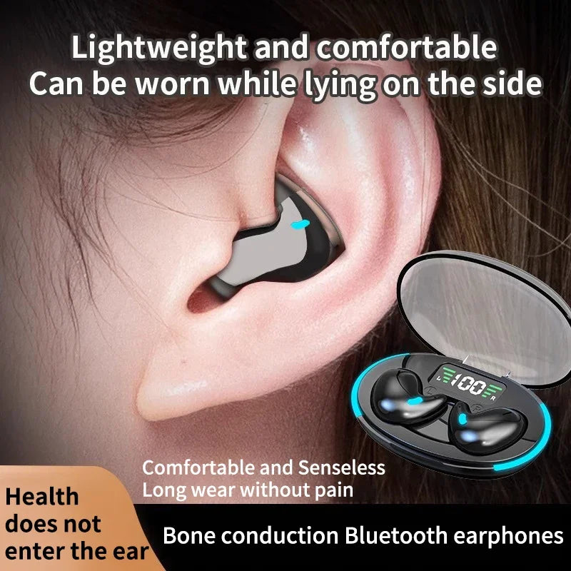 Wireless Bluetooth Sleep 5.3 Earbuds — IPX5 Waterproof Sport & Sleep Earphones with Mic | Base, PRO & Ultra