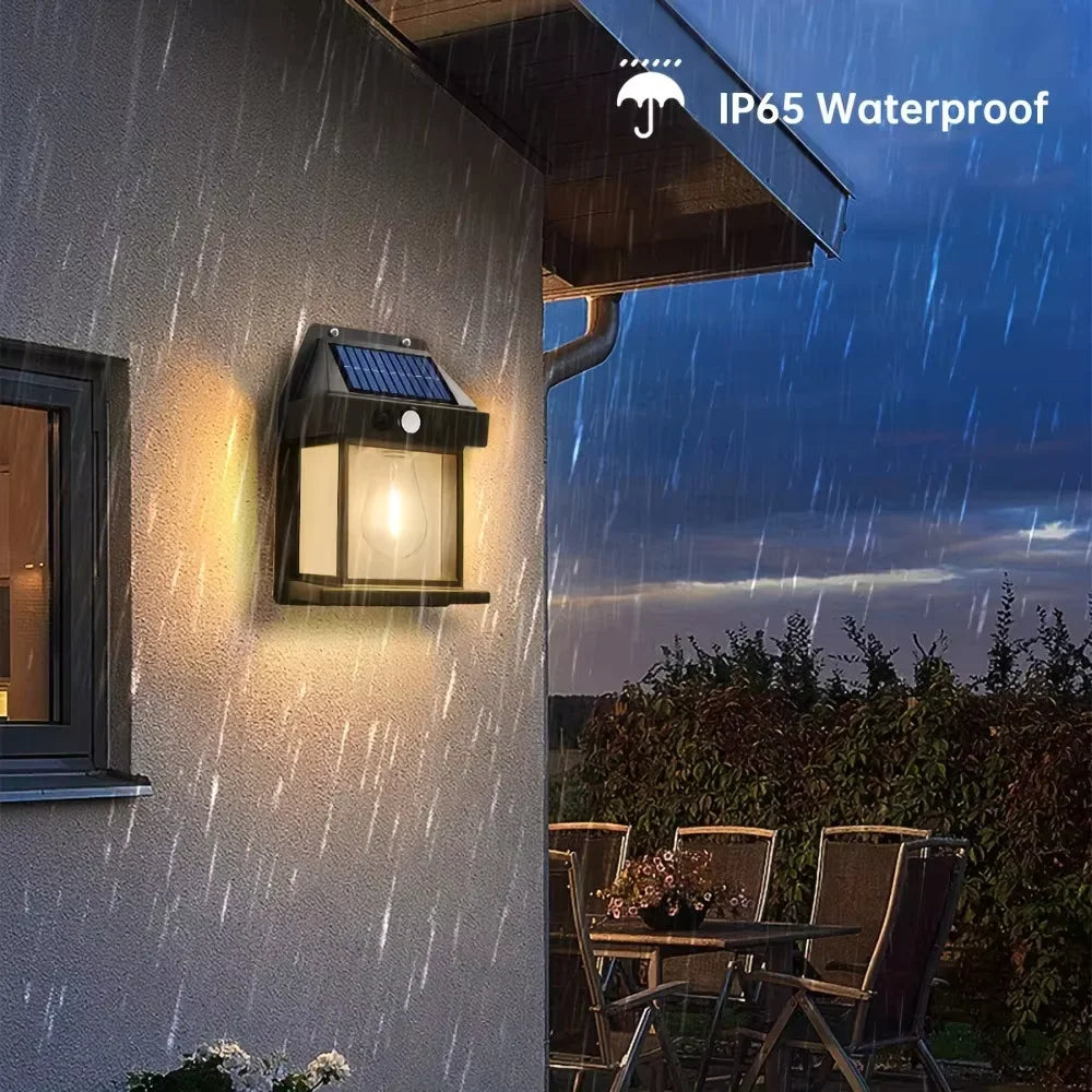 Solar Outdoor Waterproof LED Wall Light