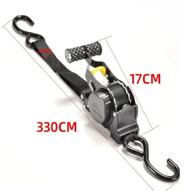 Heavy-Duty Cargo Tie-Down Straps