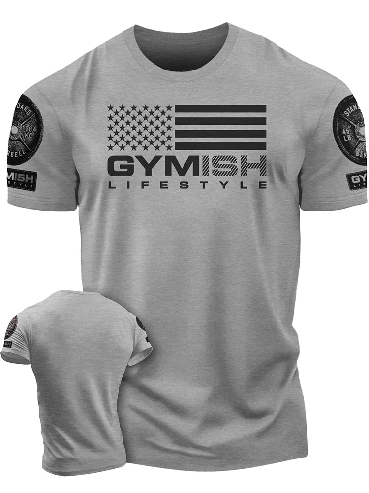 Men's 3D Graphic Print T-Shirt – Casual Fitness Tee | Sizes S–6XL