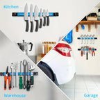 Magnetic Tool Holder Bar | Heavy-Duty Wall Mount Organizer for Garage & Workshop