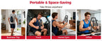 2-in-1 Hydraulic Arm Trainer & Ab Roller — 15-Level Adjustable Resistance, Full-Body Home Gym Kit