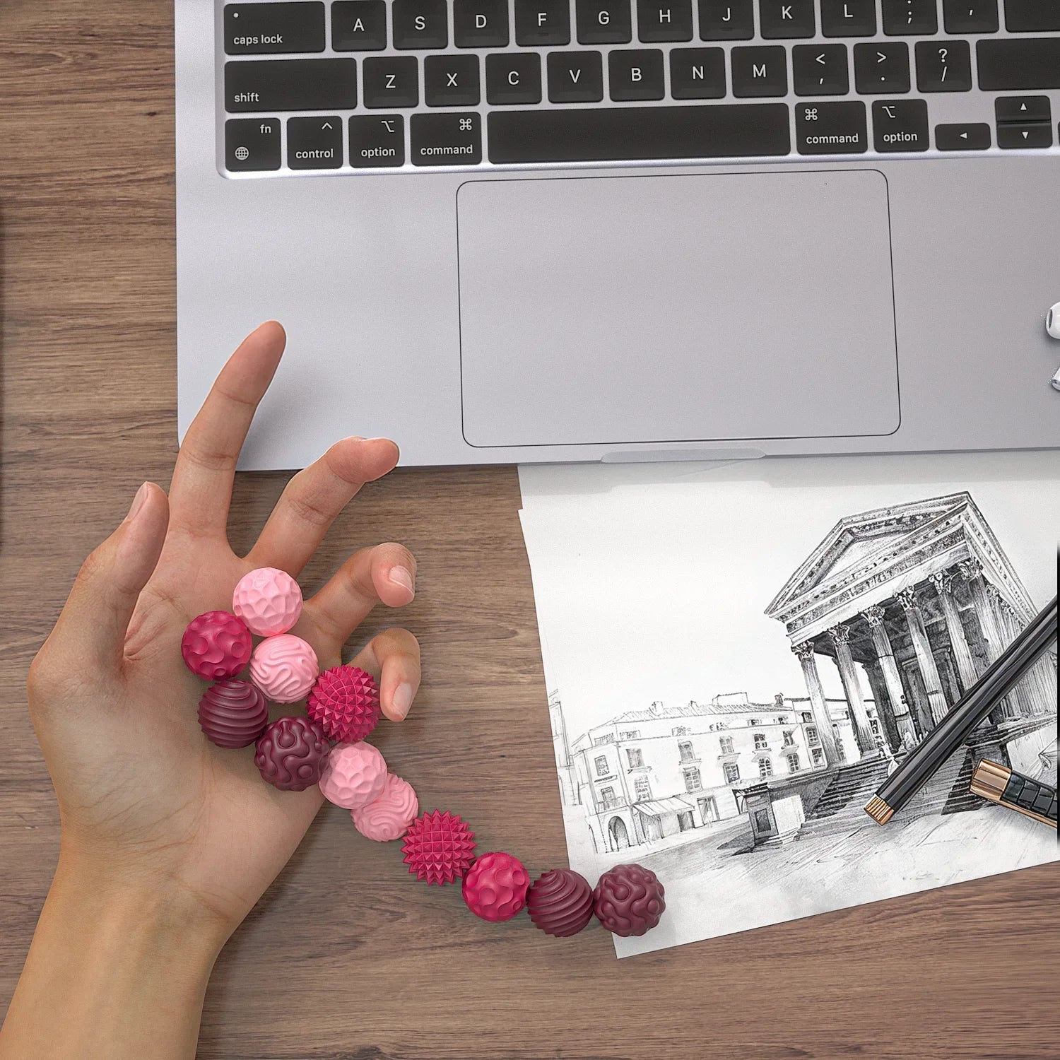 Magnetic Silicone Fidget Balls – Stress Relief & Focus Toy