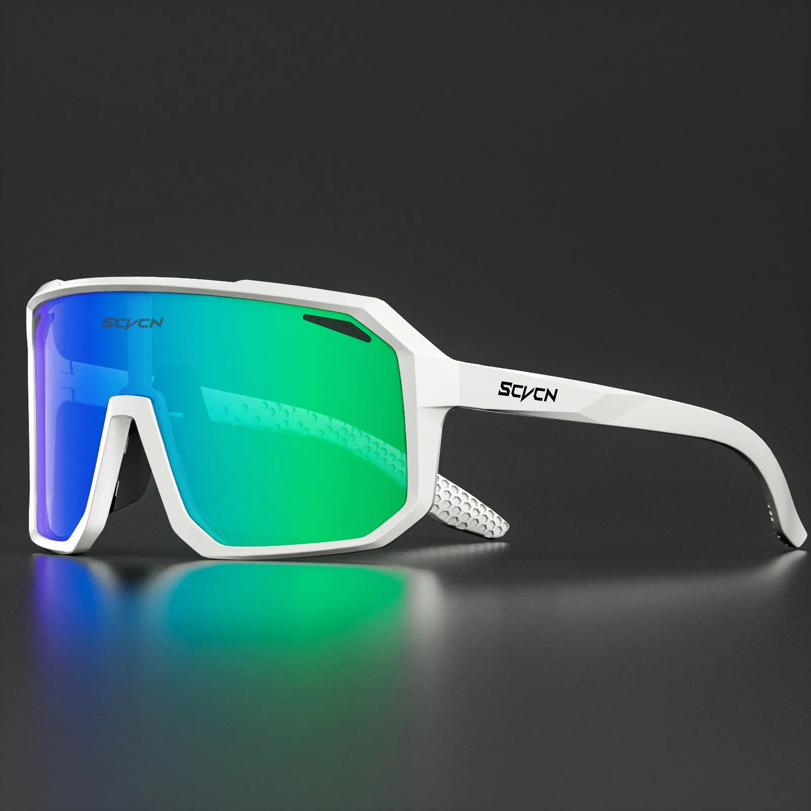 Photochromic Cycling Sunglasses — UV400 Protection, TR-90 Frame, Unisex Sports Eyewear