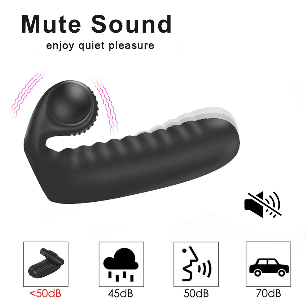 Finger Sleeve Vibrator – Wearable G-Spot & Clitoral Stimulator