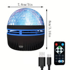 USB Galaxy Projector Aurora 5V Night Light