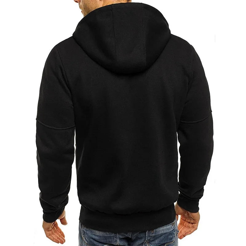 Men's Slim Fit Zip Hoodie