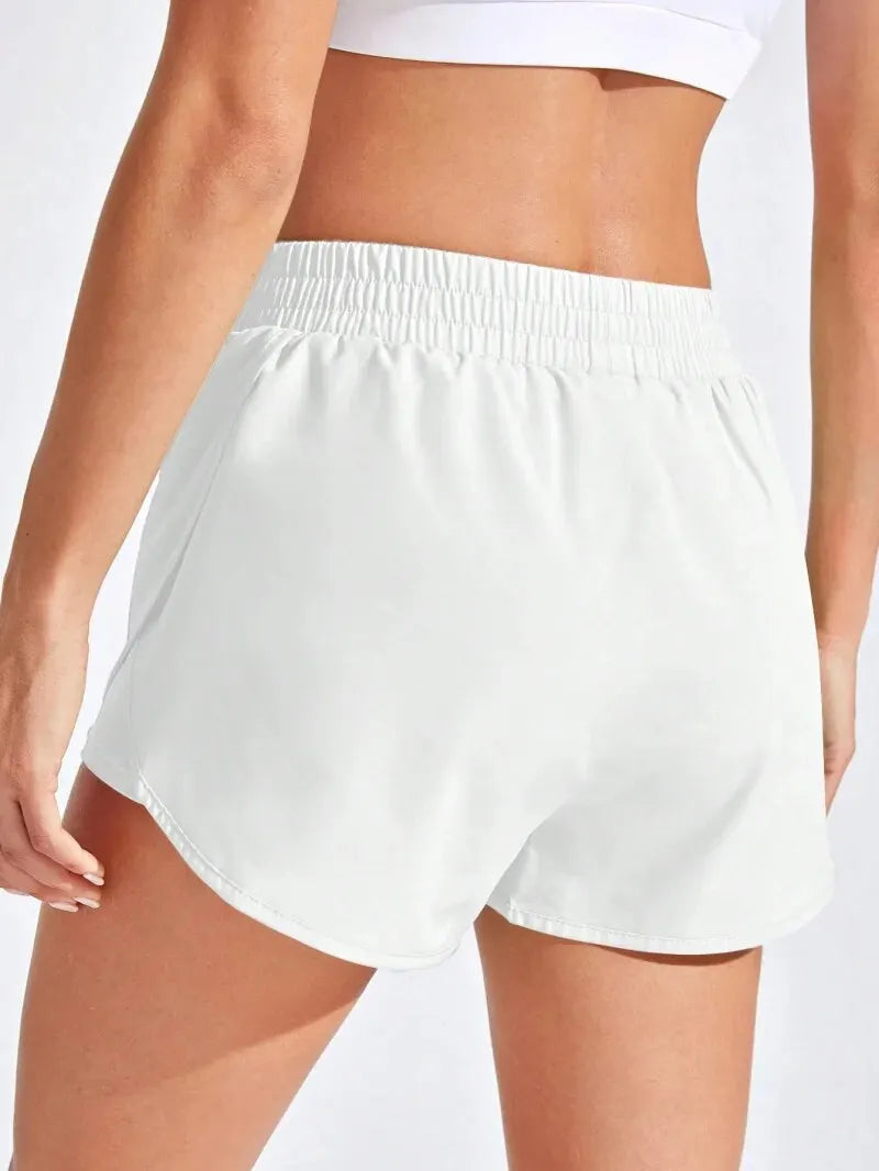 Women's High-Waist Seamless Yoga Shorts