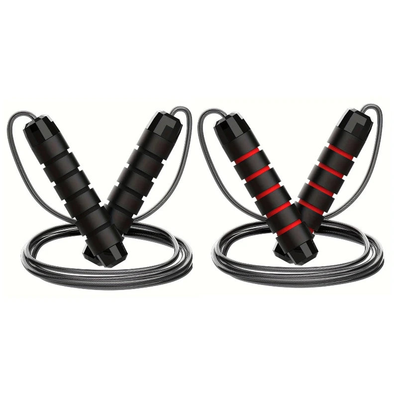 Tangle-Free Jump Rope with Ball Bearing Swivels – Unisex