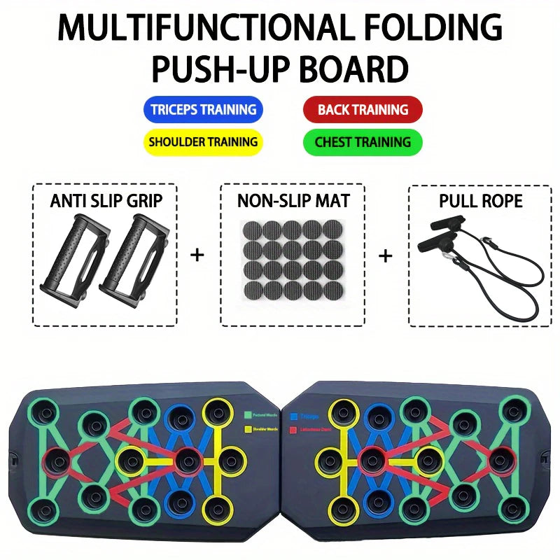 Push-Up Board Trainer – Multi-Angle Strength & Full Body Fitness System