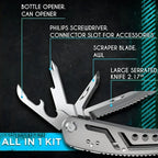24-in-1 Multitool – Compact Multi-Function Tool