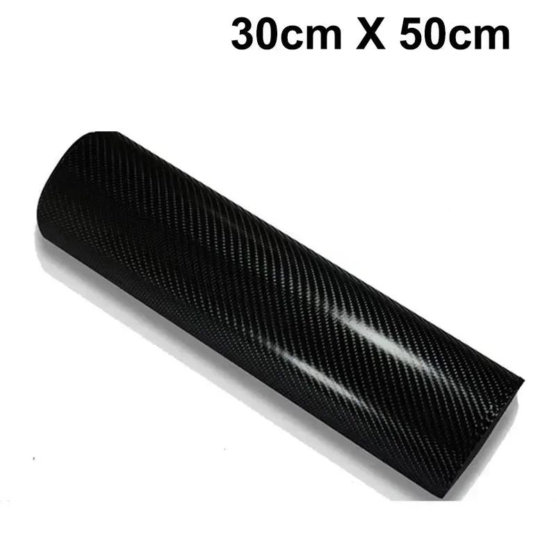 Gloss Black Carbon Fiber Vinyl Wrap