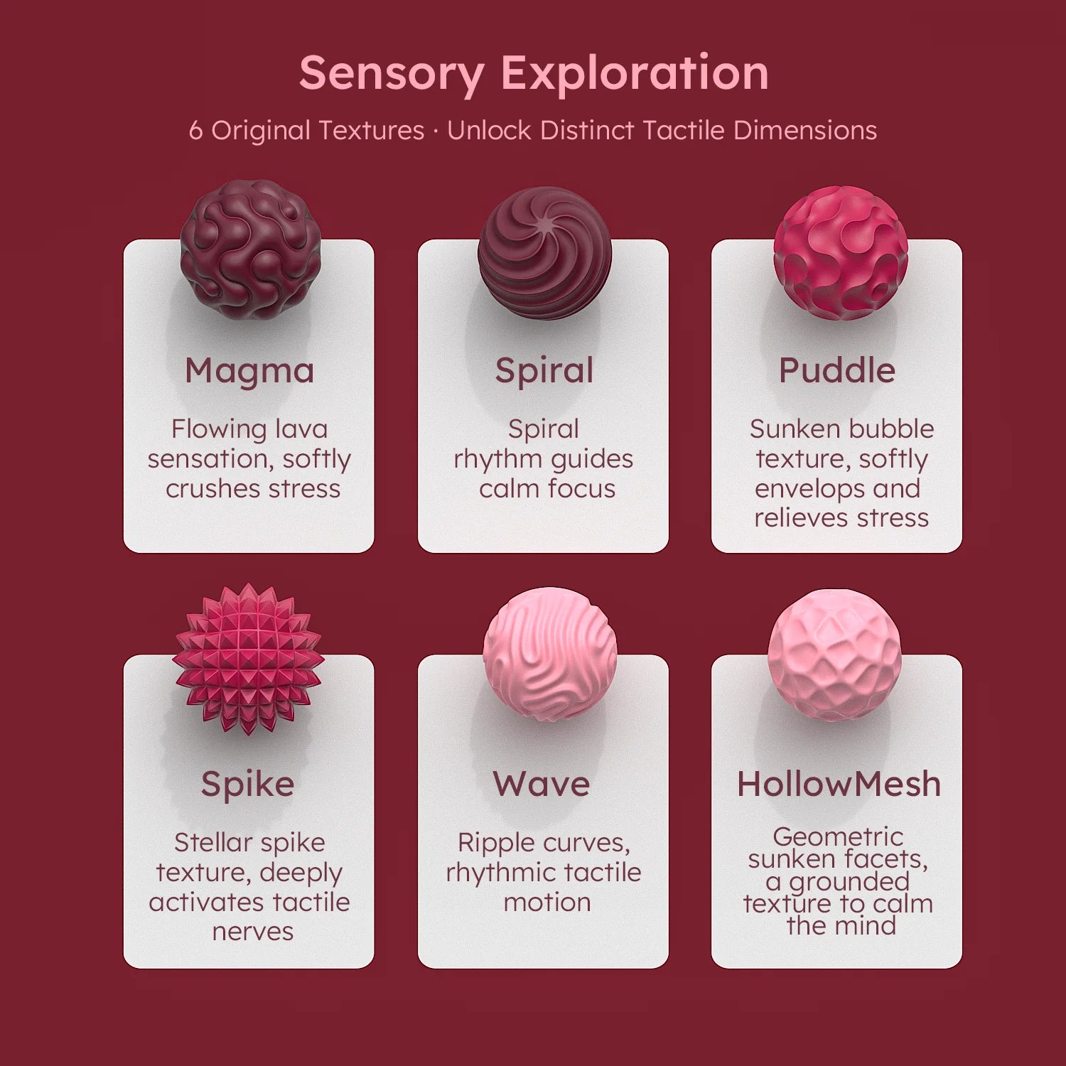 Magnetic Silicone Fidget Balls – Stress Relief & Focus Toy