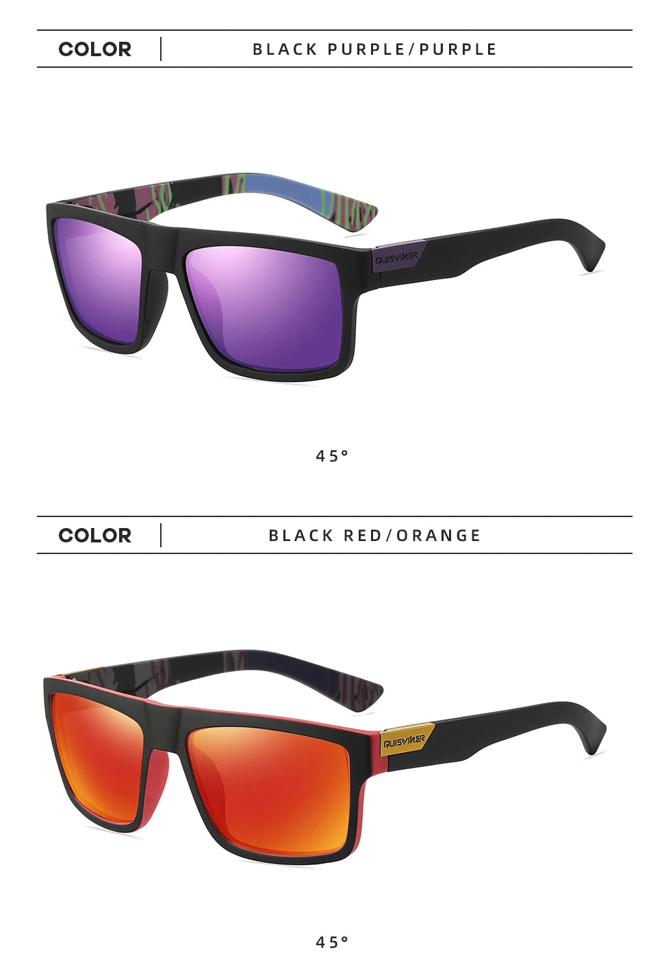 Polarized Sport Sunglasses – Anti-Glare UV400 Sport Shades for Men & Women
