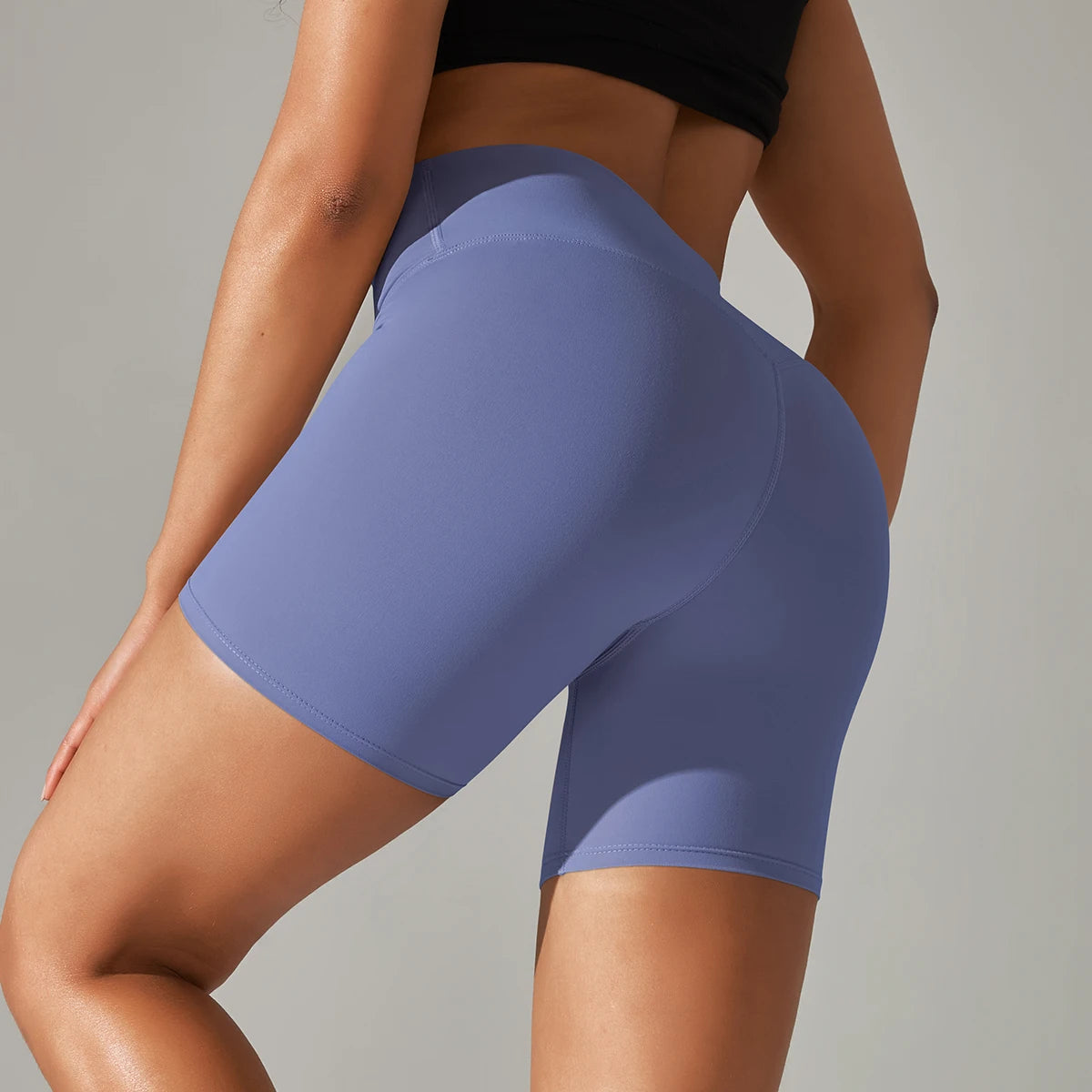 Women's High-Waist Yoga Shorts | Squat-Proof & Quick-Dry