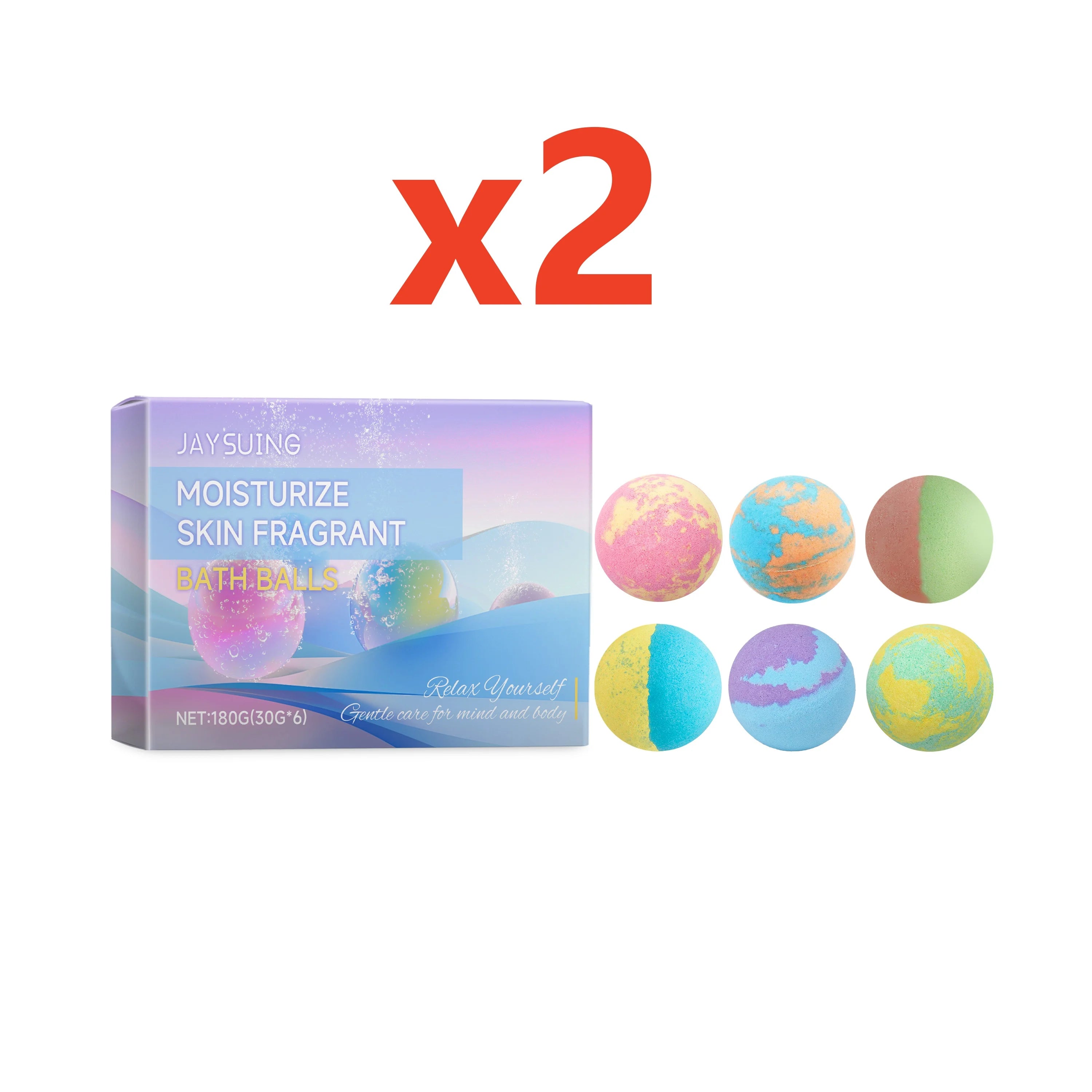 Aromatherapy Bath Bomb Gift Set | 6, 12 & 18 Piece Sets