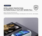 5-in-1 Wireless Charging Alarm Clock