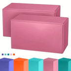 EVA Foam Yoga Blocks – Pilates & Stretching Support Bricks