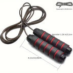 Tangle-Free Jump Rope with Ball Bearing Swivels – Unisex