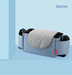 Insulated Diaper Bag with Bottle Warmer Pocket — Stroller-Ready Bag