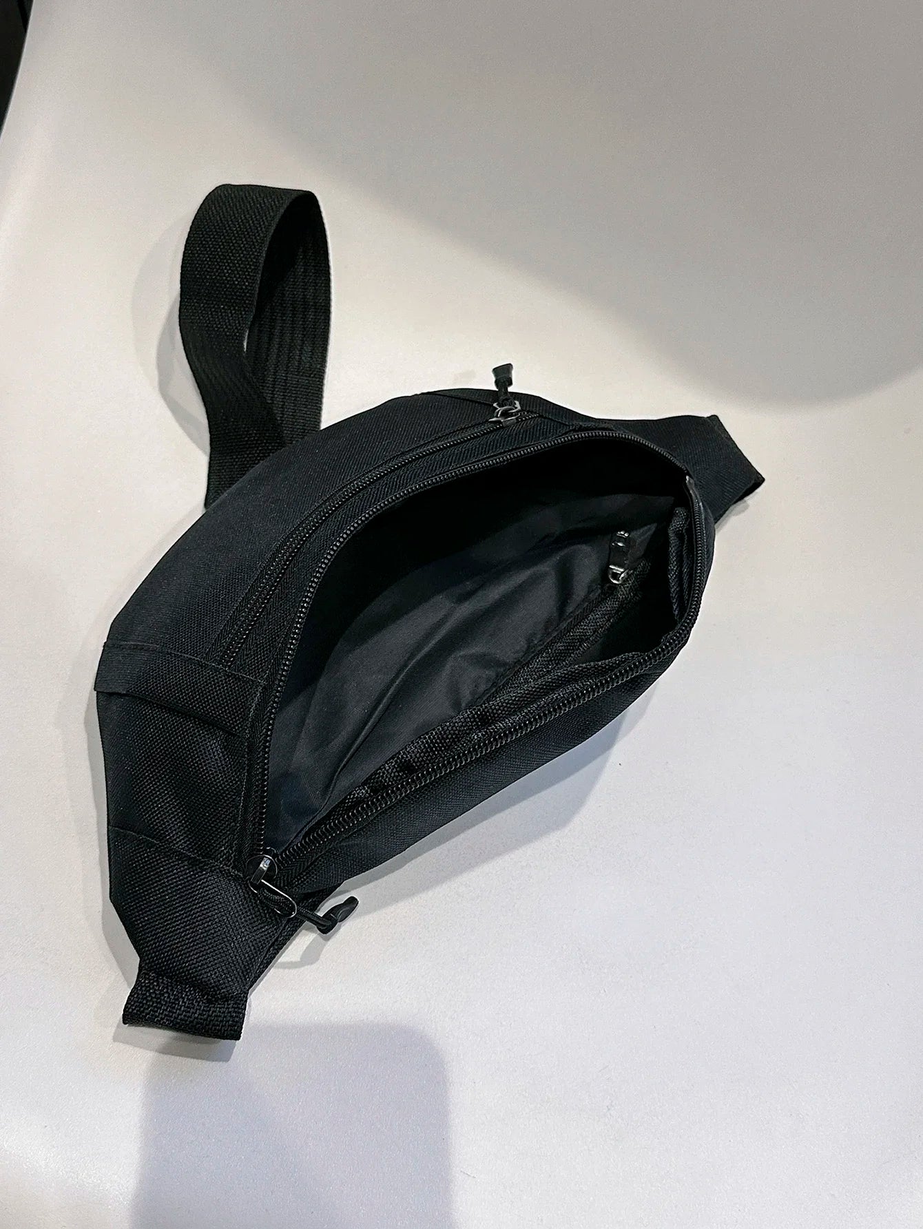 Nylon Fanny Pack — Crossbody, Chest & Waist Bag for Travel, Running & Festivals